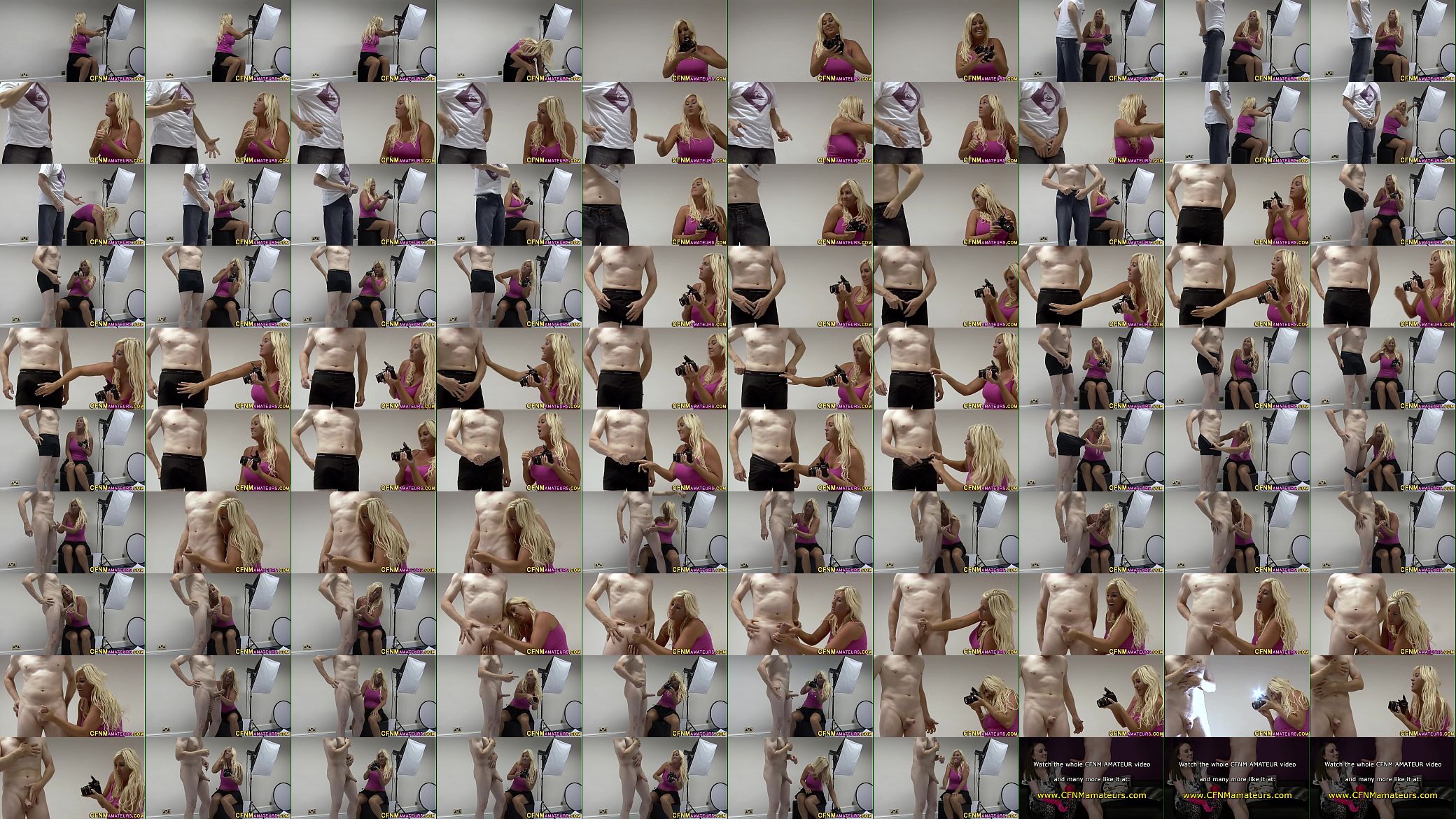 Busty chubby cfnm amateur 预览图