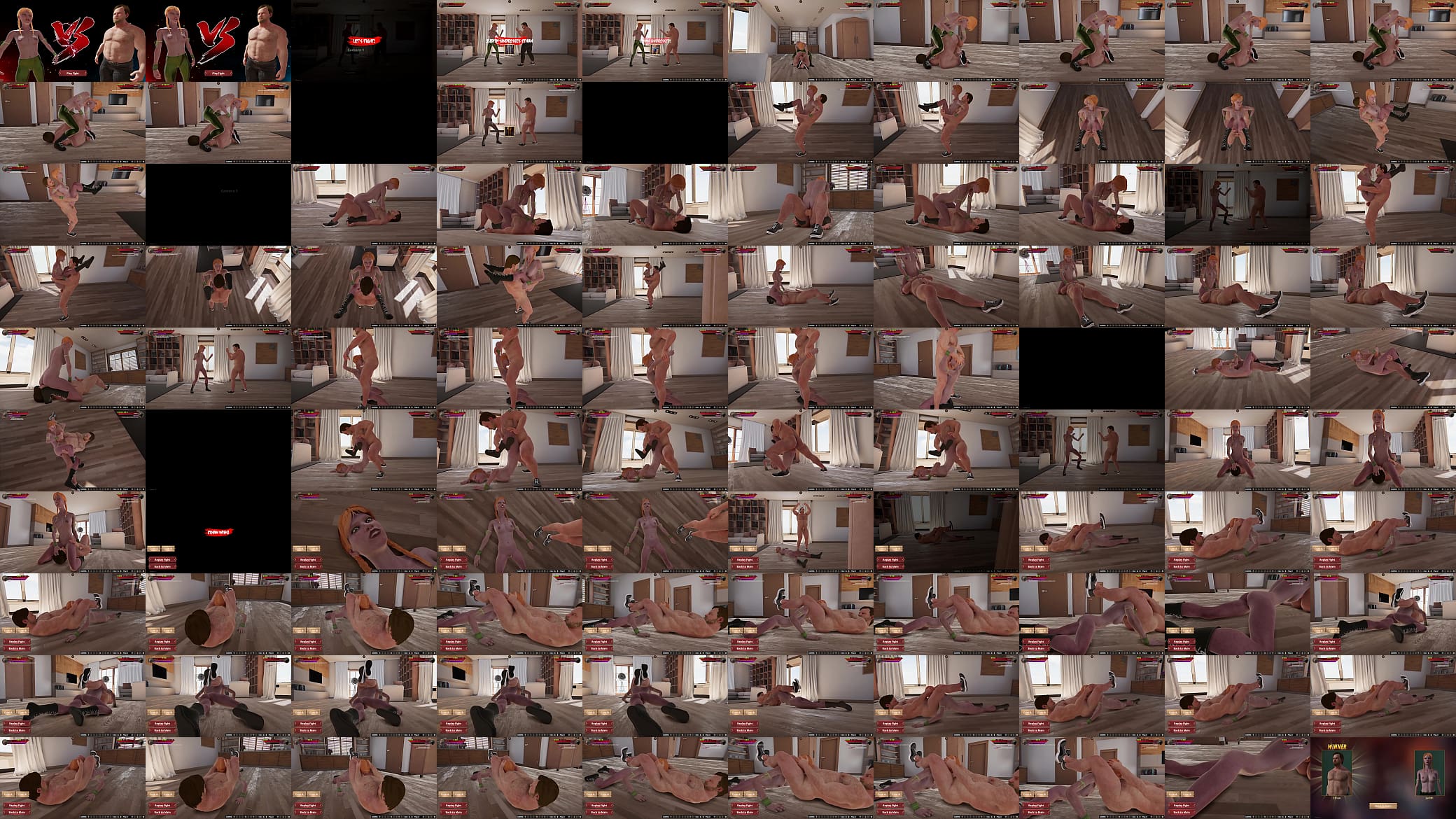 Ethan vs. Judith (Naked Fighter 3D) 预览图