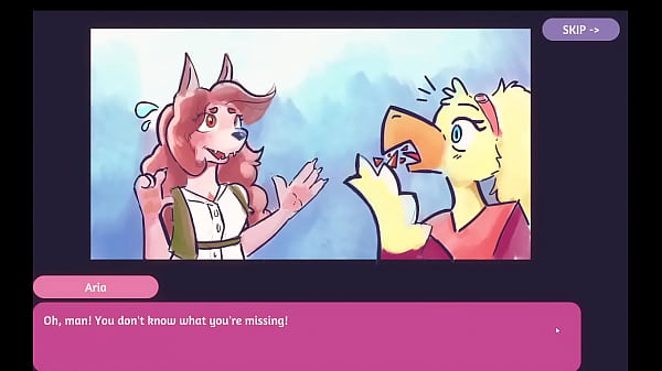 2 chicks playing poker Furry Strip poker