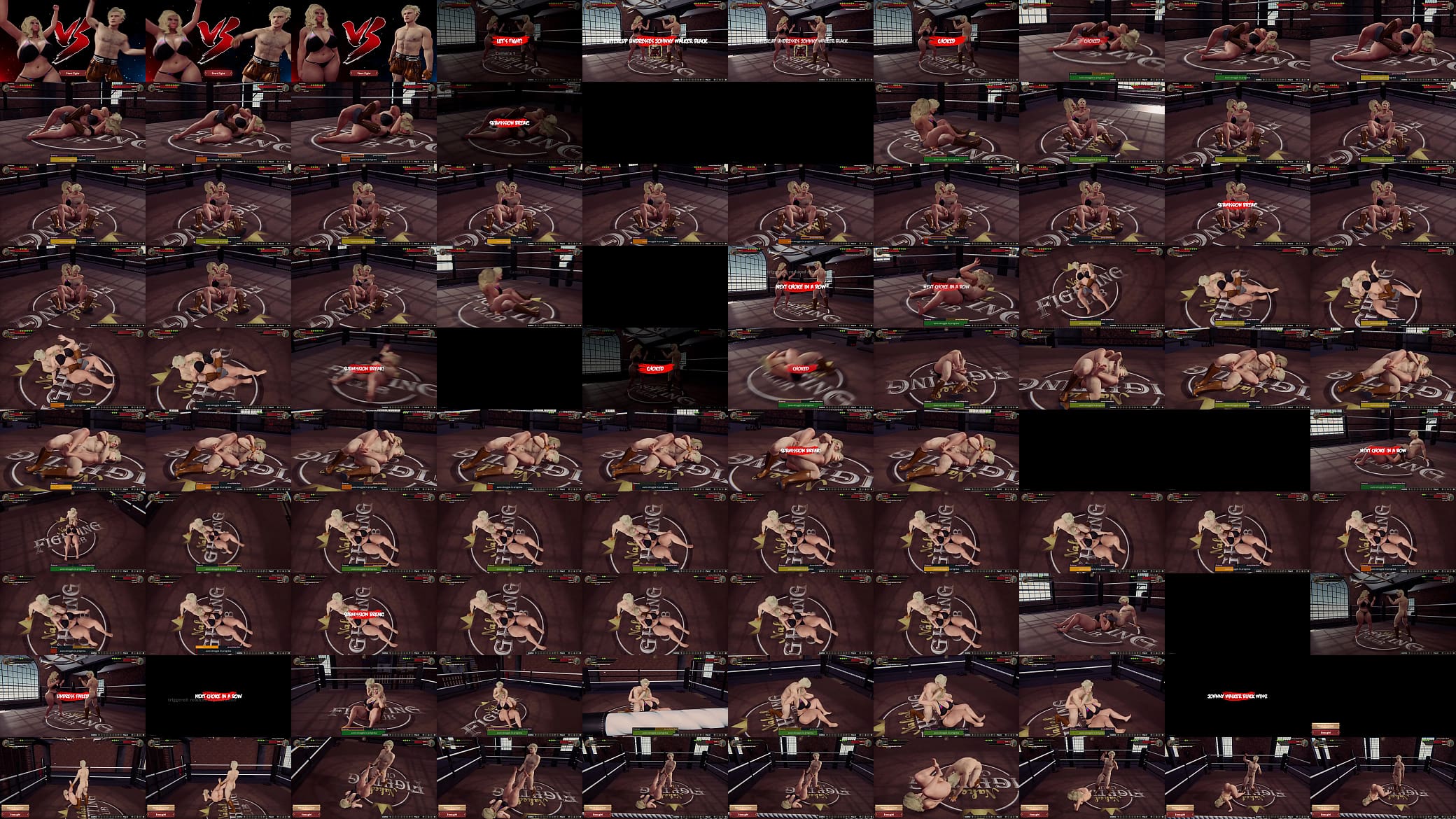 Buttercup VS Johnny Walker Black (Naked Fighter 3D) 预览图