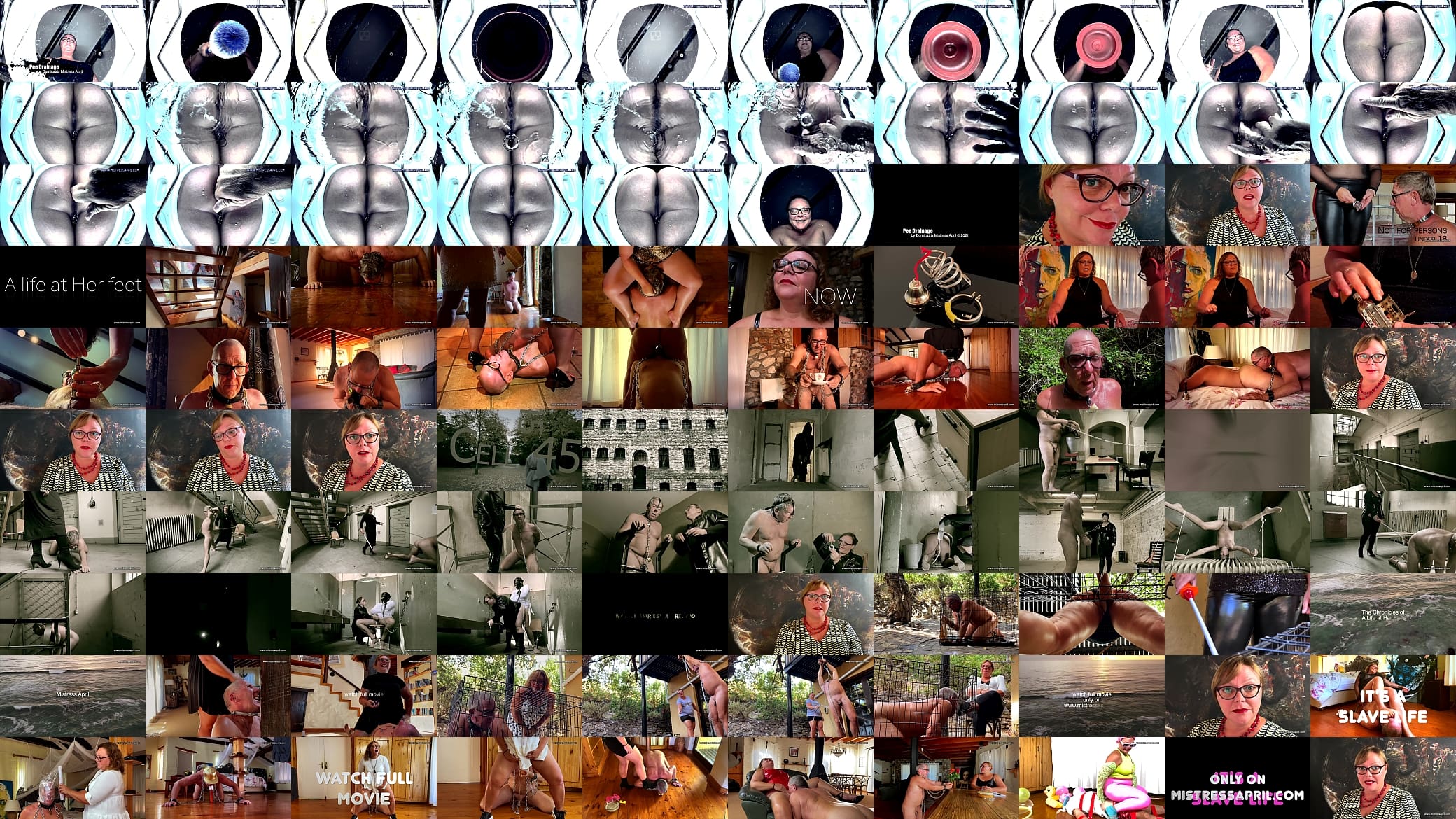 Dominatrix Mistress April - Pee Drainage 预览图