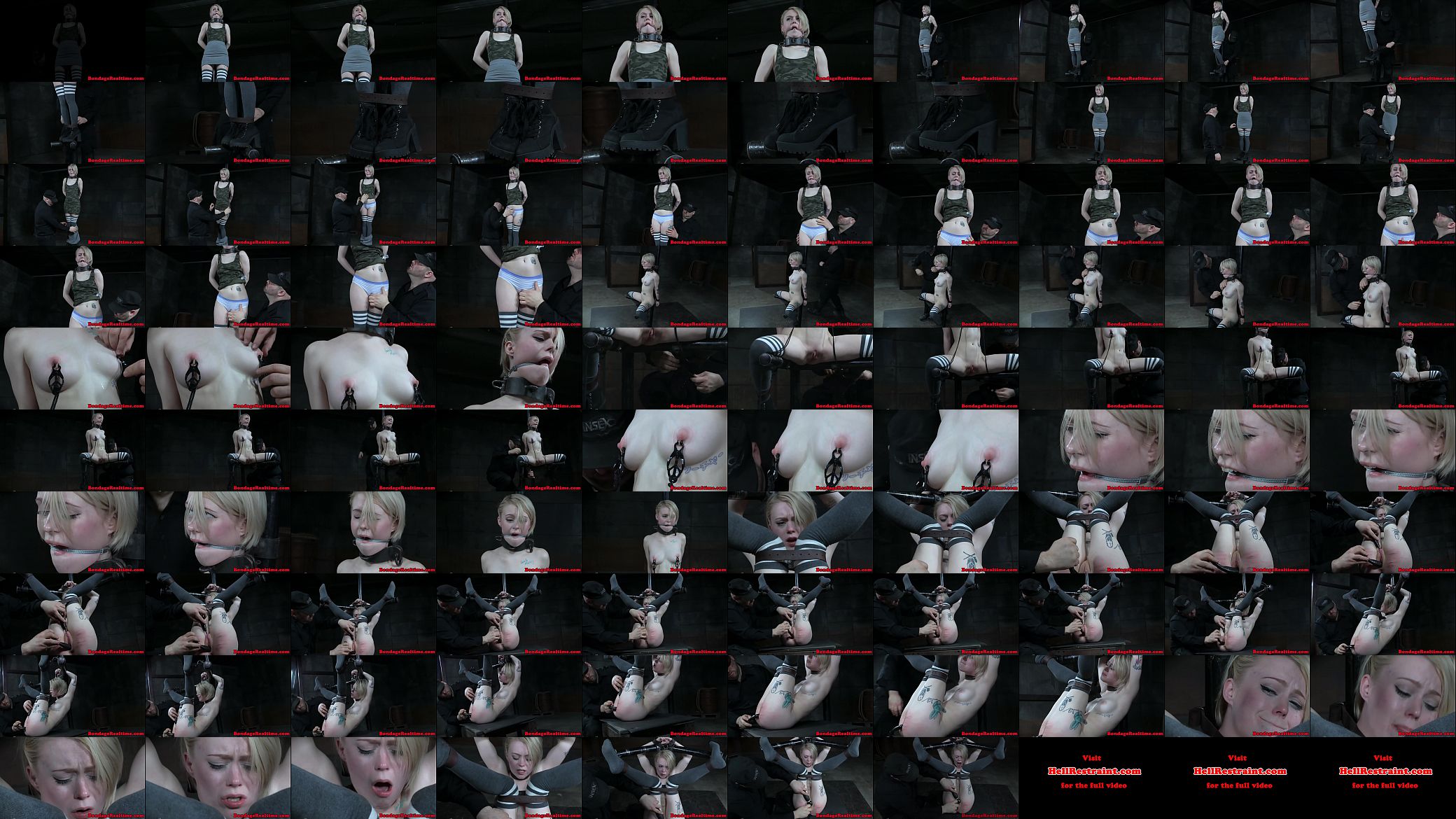 Submissive beauty gagged by maledom master 预览图