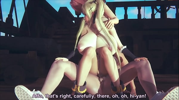 Honoka and Marie Rose Threesome