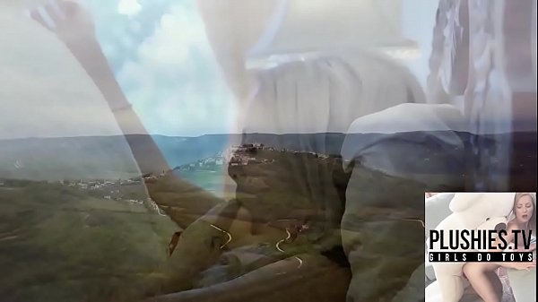 Teen girl Tracy fucked by ritch teddy bear at the  villa in a jungle of Bermuda