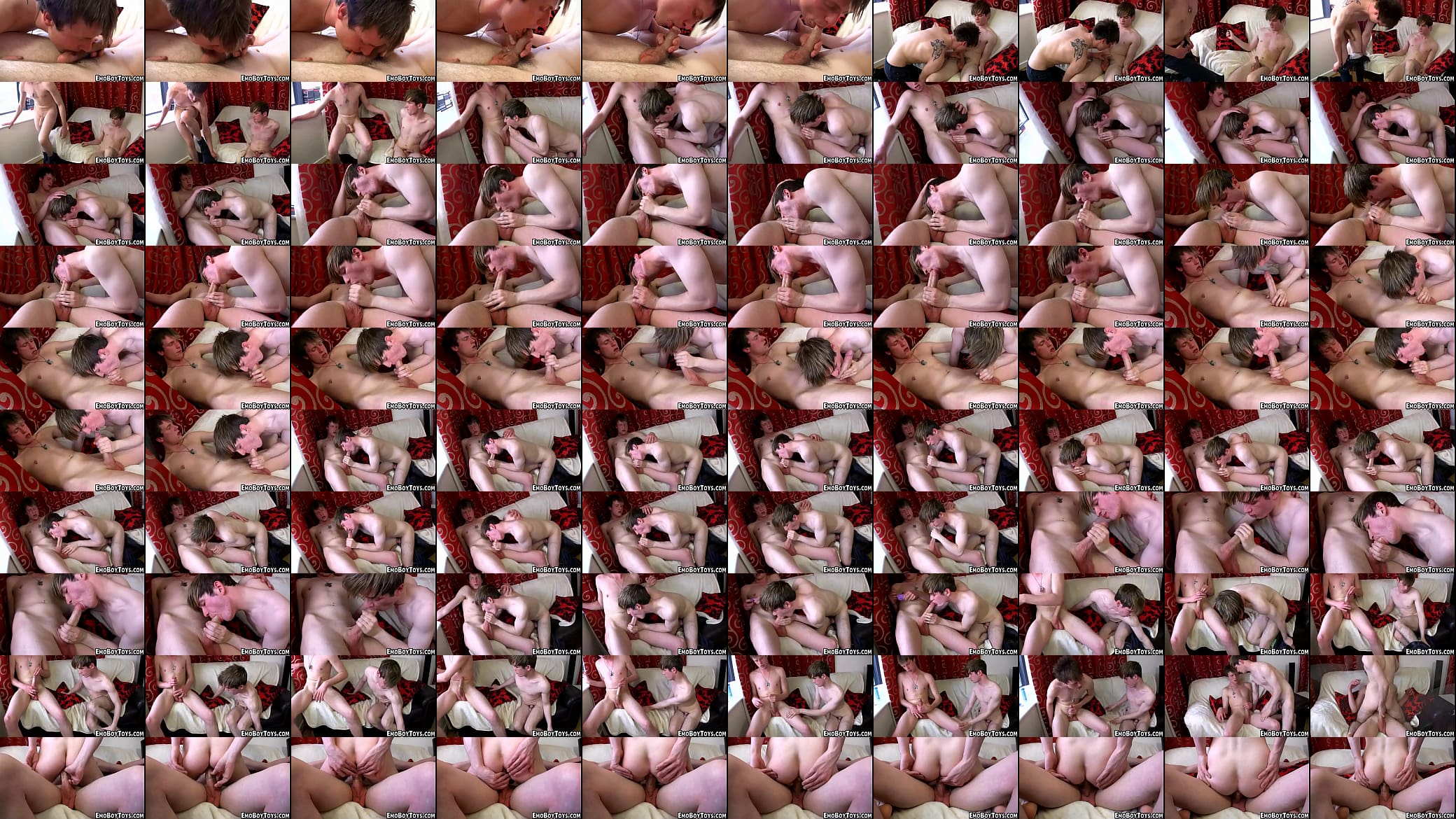 Twinks emos fucking and gaging on dick 预览图