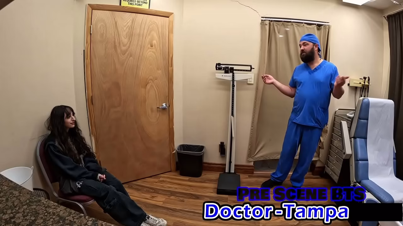 Dr Tampa - Alice Roses 1st Gyno Exam