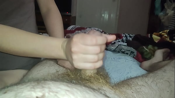 My handjob, and my tongue for sperm