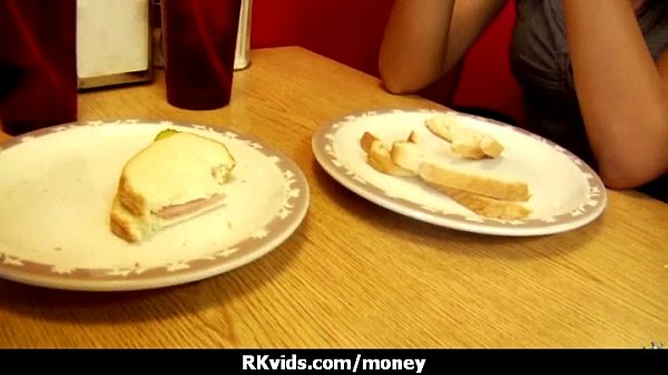 Sexy wild chick gets paid to fuck 16