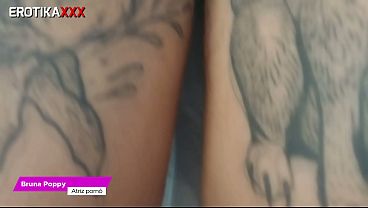 Bruna Poppy - Oral Total - Por tras das câmeras - Primeira cena para a EROTIKAXXX - Cena completa no RED