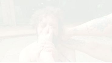 This slave loves to worship our feet 16 sec