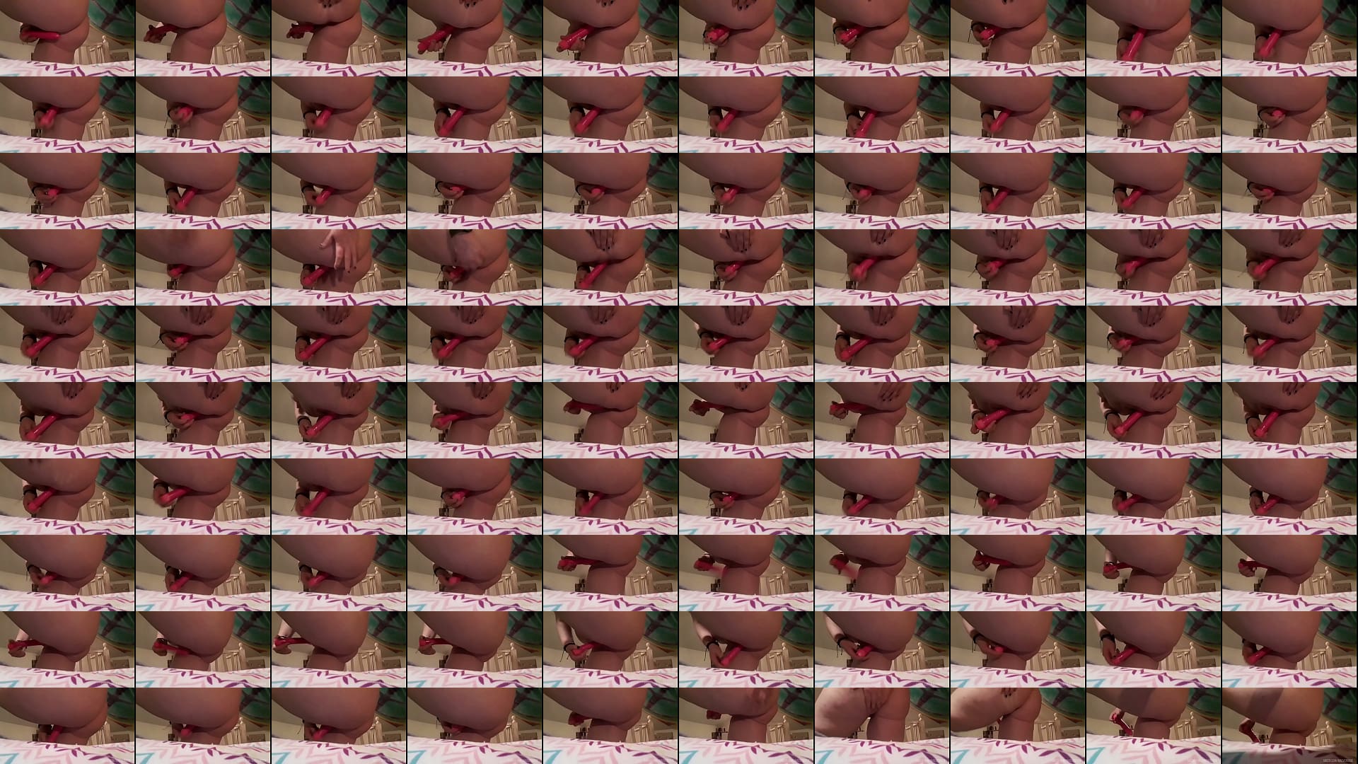 BBW masturbates her pussy 预览图