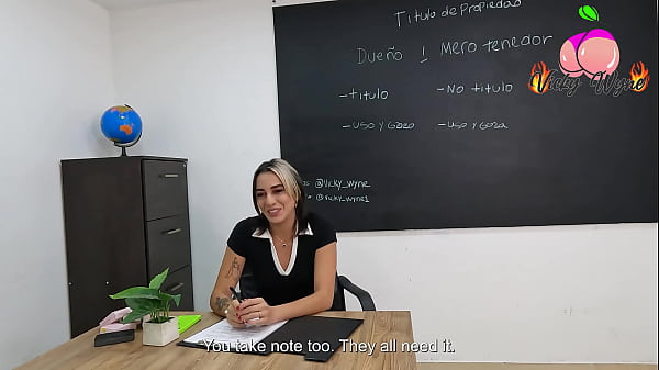 I masturbate after finishing classes