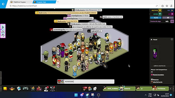 Habblive sendo comido pelo cu