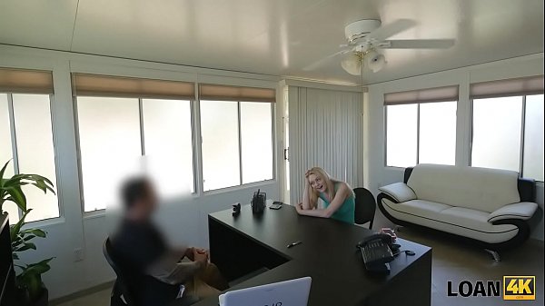 LOAN4K. Hot Allie gives vagina for nailing to guy in loan office