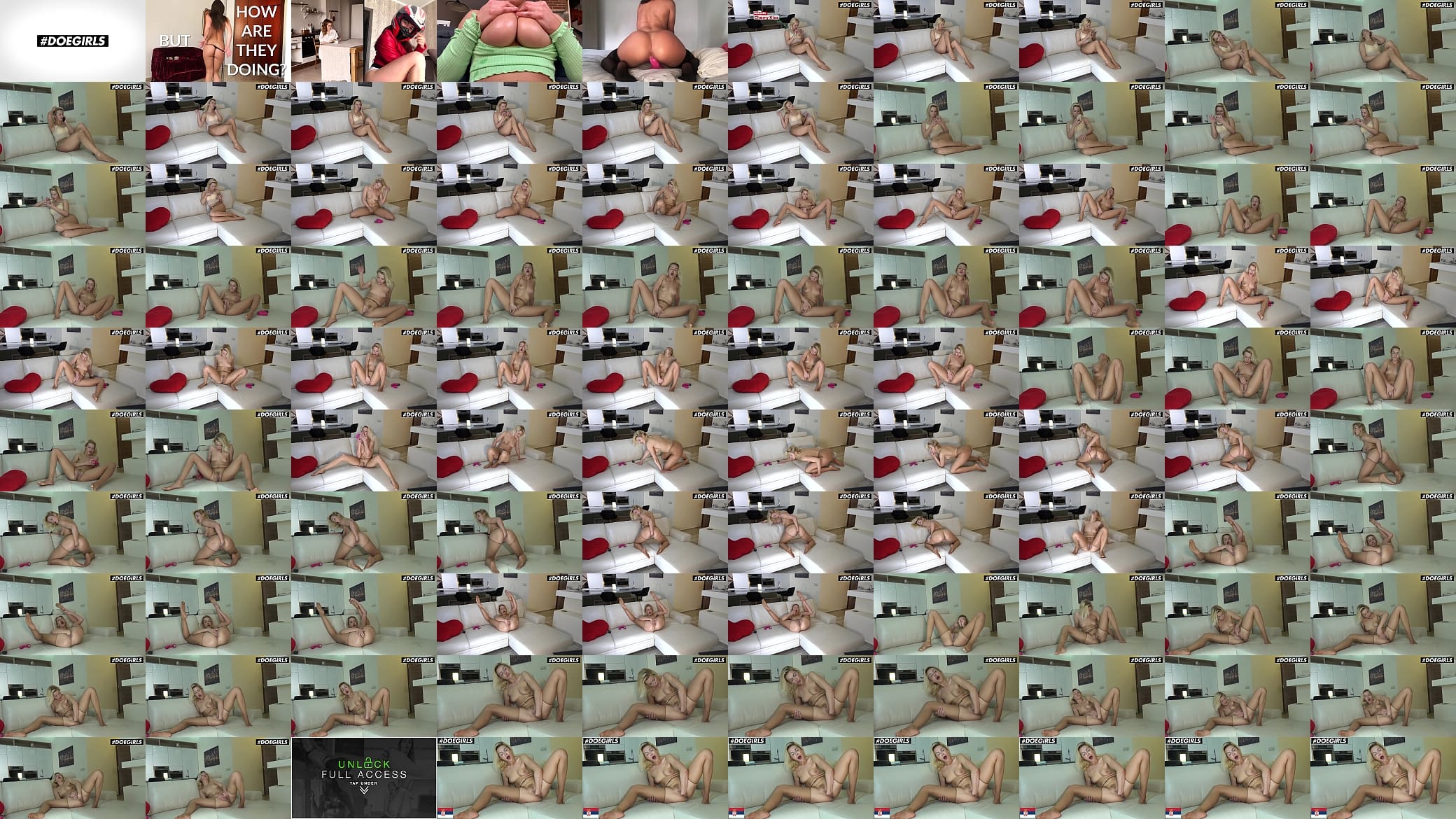 DOEGIRLS - #Cherry Kiss - Homemade Pussy Fisting Masturbation With A Sexy Pornstar On Quarantine 预览图