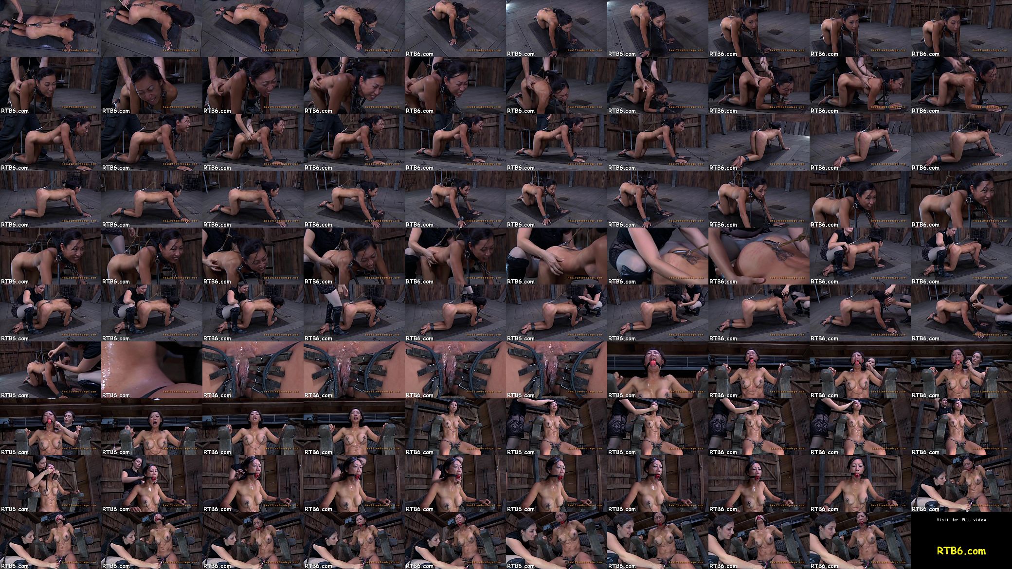 Demure are clamped up for severe castigation 预览图
