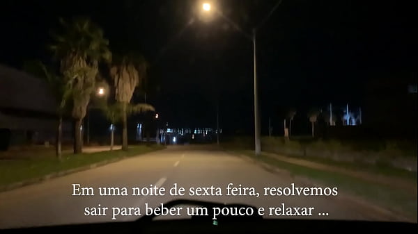 Corno leva a esposa para dogging no Interior de SP