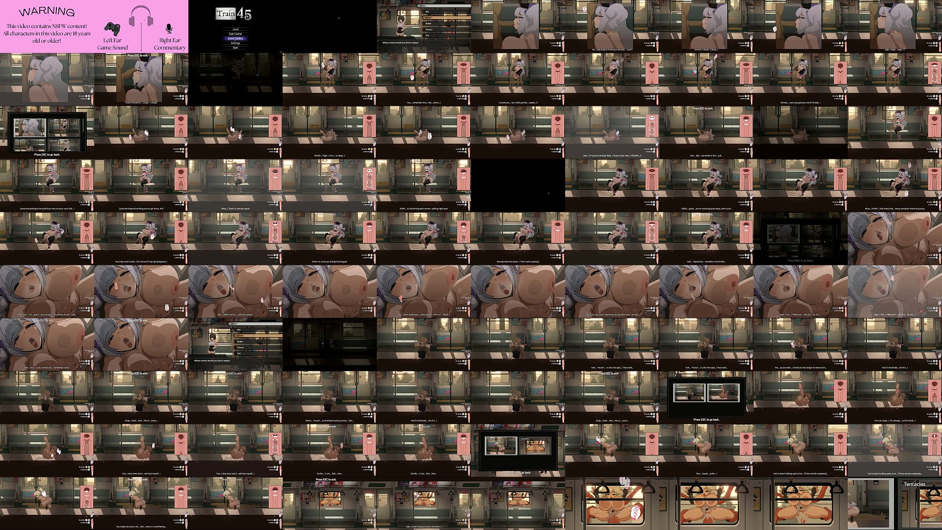 Hentai Game &ndash; Train45 &ndash; Hentai Konial, Butler, and Pazuzu Full Gallery Scene 预览图