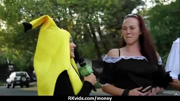 Tight teen fucks a man in front of the camera for cash 11