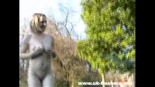 Naughty milf public nudity and outdoor amateur flashing of Ayla
