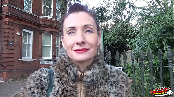 GERMAN SCOUT - SKINNY REDHEAD MATURE SCARLETT T...