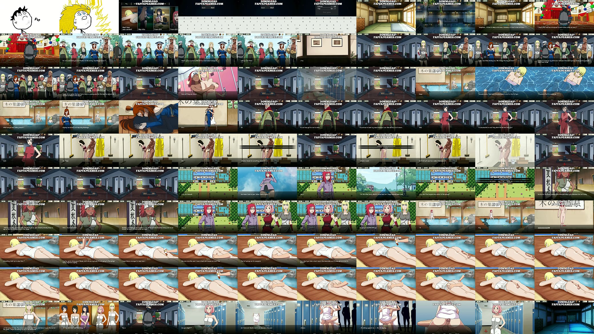 Hentai Game Naruto New Version Kunoichi Trainer v0.16 预览图