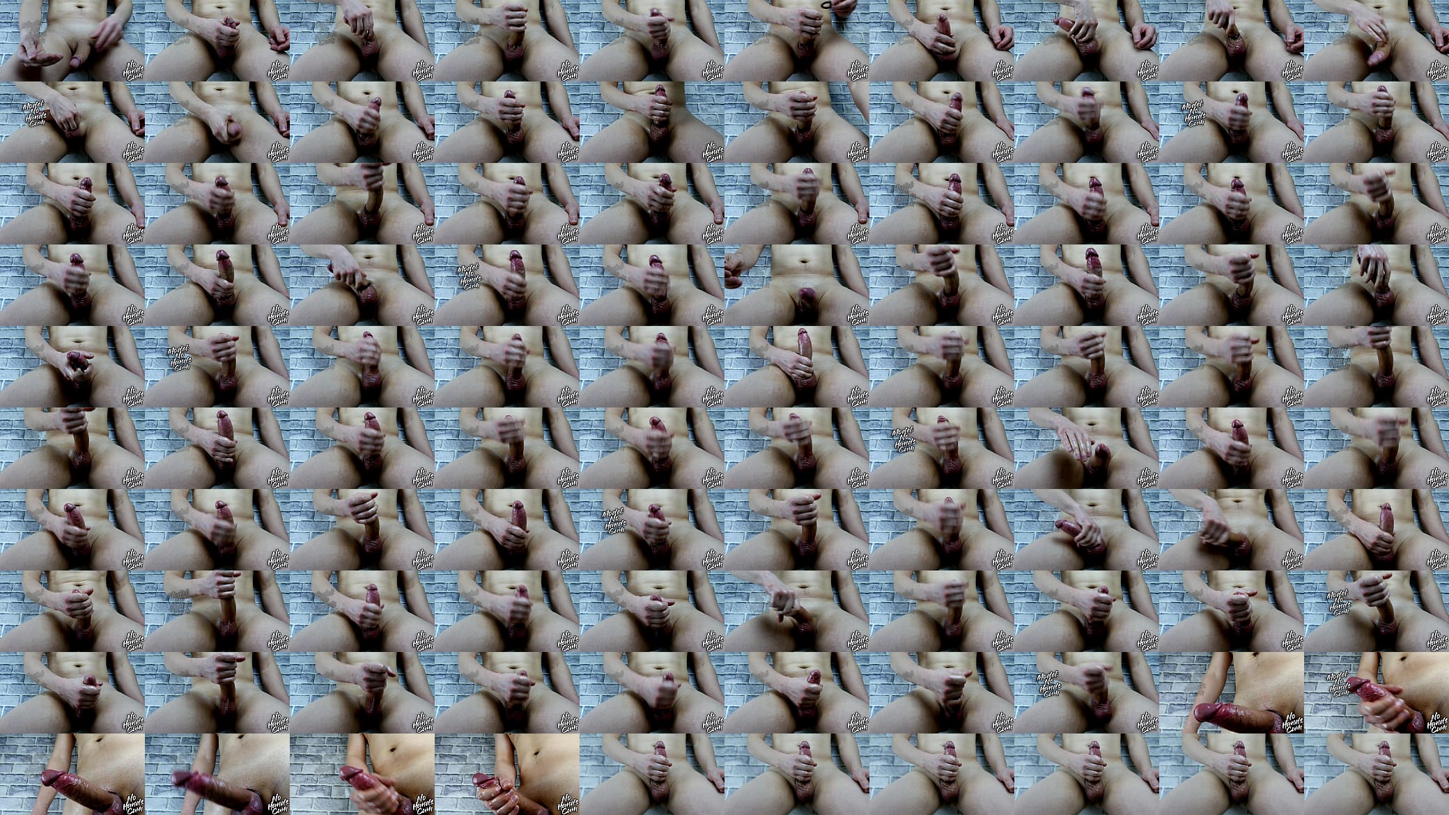 Big Beautiful Cock In Oil Close-Up, Masturbation And Ejaculation, Lots Of Cum 预览图