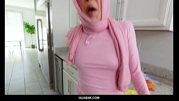 Papa Turns Kitchen Chaos Into His Stepdaughter First Wet Lesson