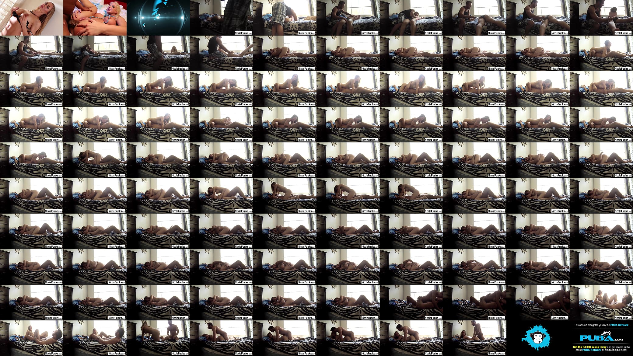 Hot Home Sex Tape of Nicole Aniston and big dick fella 预览图