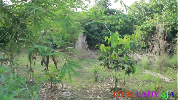 African Farmers making love hardcore in their farm land while harvesting fruits Somewhere in Africa