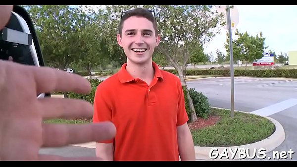 Wild anal drillings with gracious and young gay...