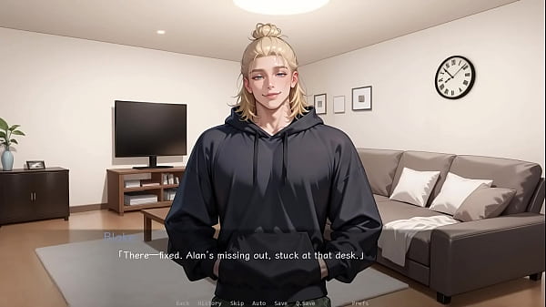 GF Masturbates in the Shower and Has Naughty Thoughts- NTR'D By My Friend Gameplay- An AI Animated Porn Game