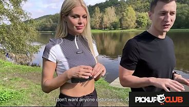 PICKUP CLUB - Horny Zlata Shine memorable sex video