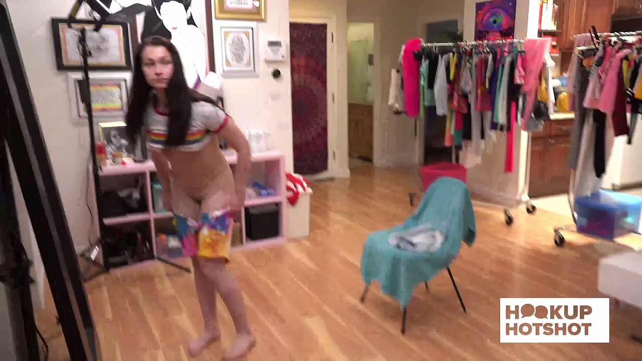 BTS - Jennifer Jacobs Gets Teased And Undressed Backstage!