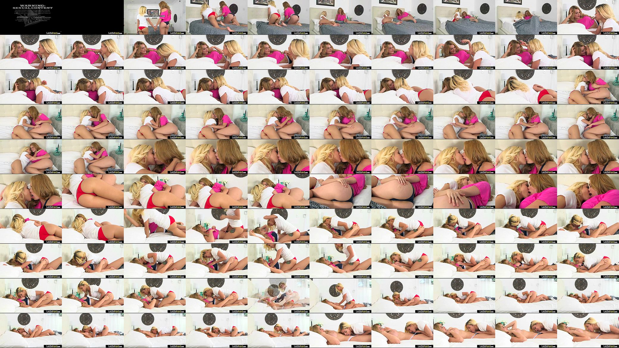 Teen Lez Girls (Skyla Novea &amp; Marsha May) Make Love In Front Of Cam clip-25 预览图