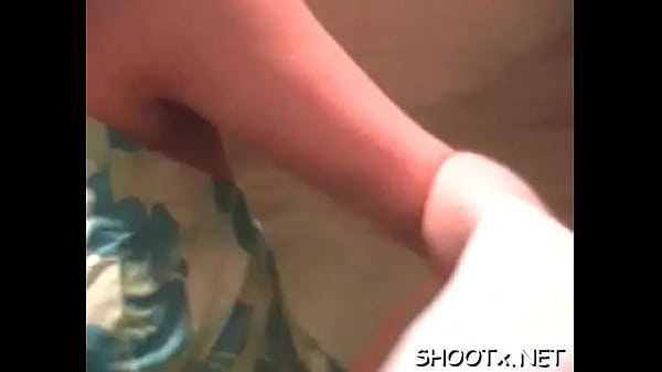 Sassy brunette teen Tanya's cuchy filled with l...