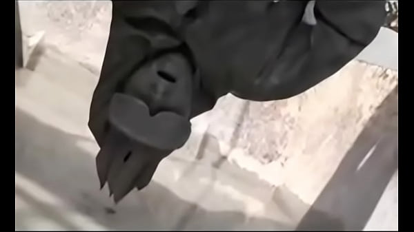 Extreme latex suit and rubber sex