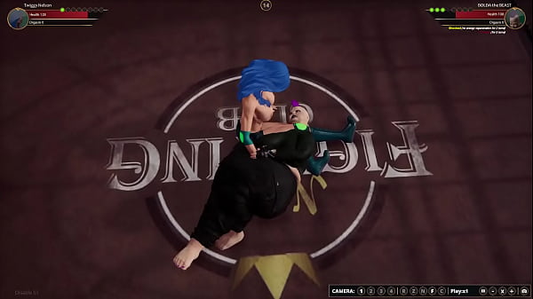 Twiggy Nelson VS BOLDA the BEAST (Naked Fighter 3D)