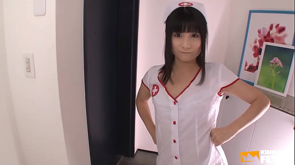 Japanese nurse blows a dude with hairy cock and gets her mouth filled with load
