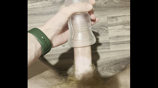 TWINK FLESHLIGHT ORGASM - WET, MESSY CUMMING WITH TONED ABS! Full Premium Video