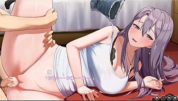 Hentai Game – Curvy Big Boobs Girl Intense Sex Scene