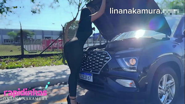 Asian Teen Asks For Help From Truck Driver Who Ended Up Fucking Her Hairy Pussy In The Middle Of The Road - Lina Nakamura - John Coffee