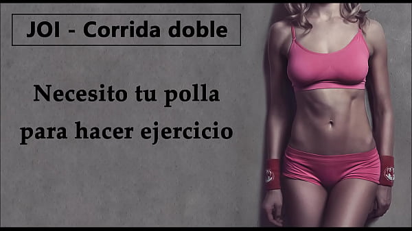 Download Video - JOI - Correte dos veces&period; Ella quiere tu polla para entrenar&period;