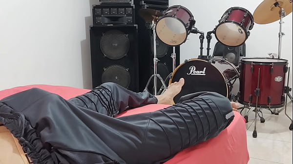 Download Video - man masturbates his big cock in front of the camera