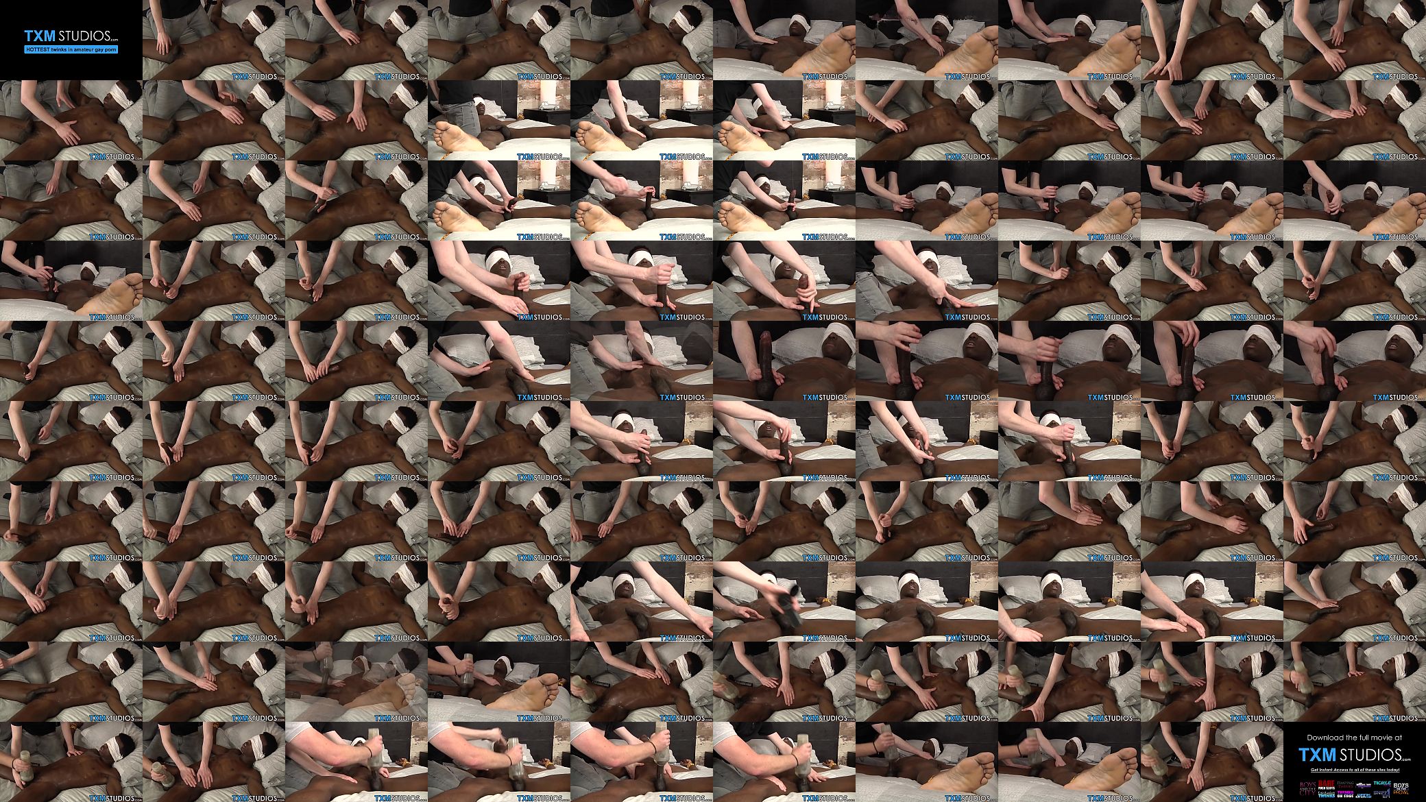 Blindfolded BBC twink gets a hard handjob 预览图