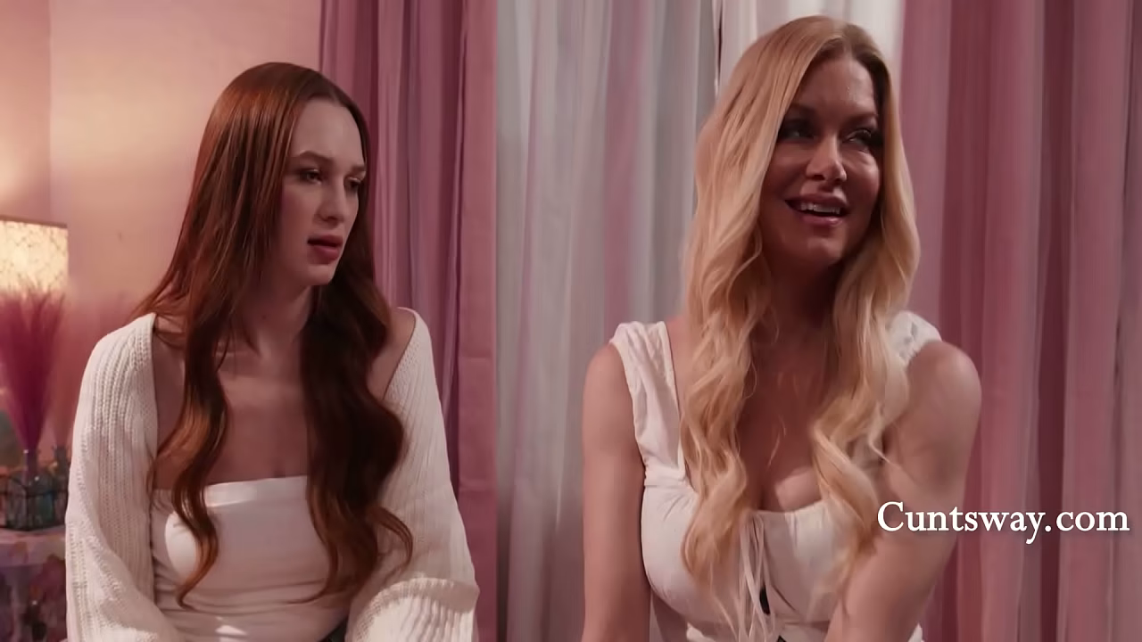 Stressed Stepmom Fucks step Daughter Before College