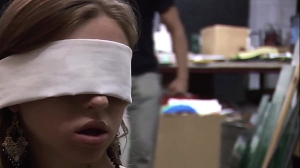 A Blindfolded Tina Gabriel Has A Couple Of Cocks Inside Of Her In This One