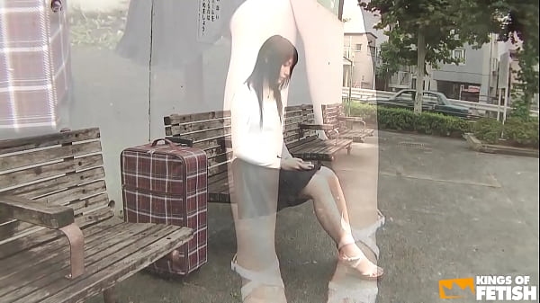 Japanese babe sucks a man with hairy cock and swallows load