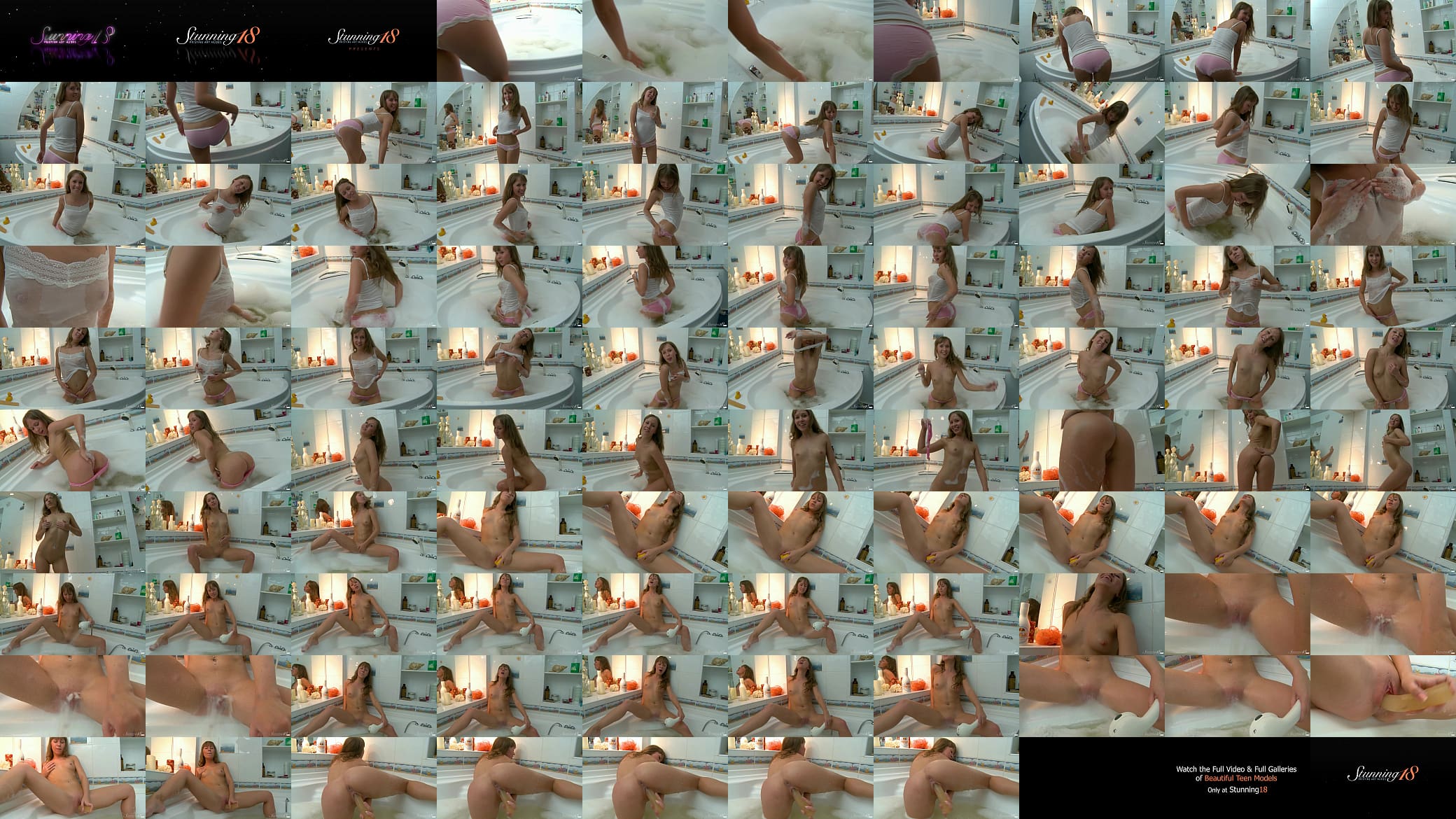 Nasty Teen Renzy F Is Using A Handheld Shower 2 Have A Juicy Orgasm! 预览图