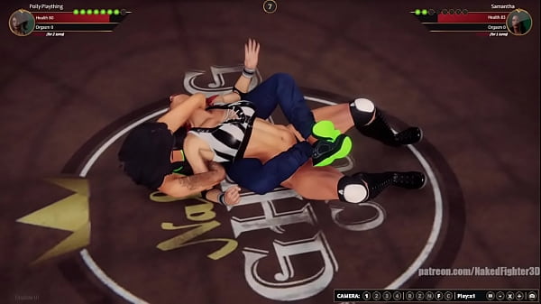 Polly Plaything VS Samantha (Naked Fighter 3D)